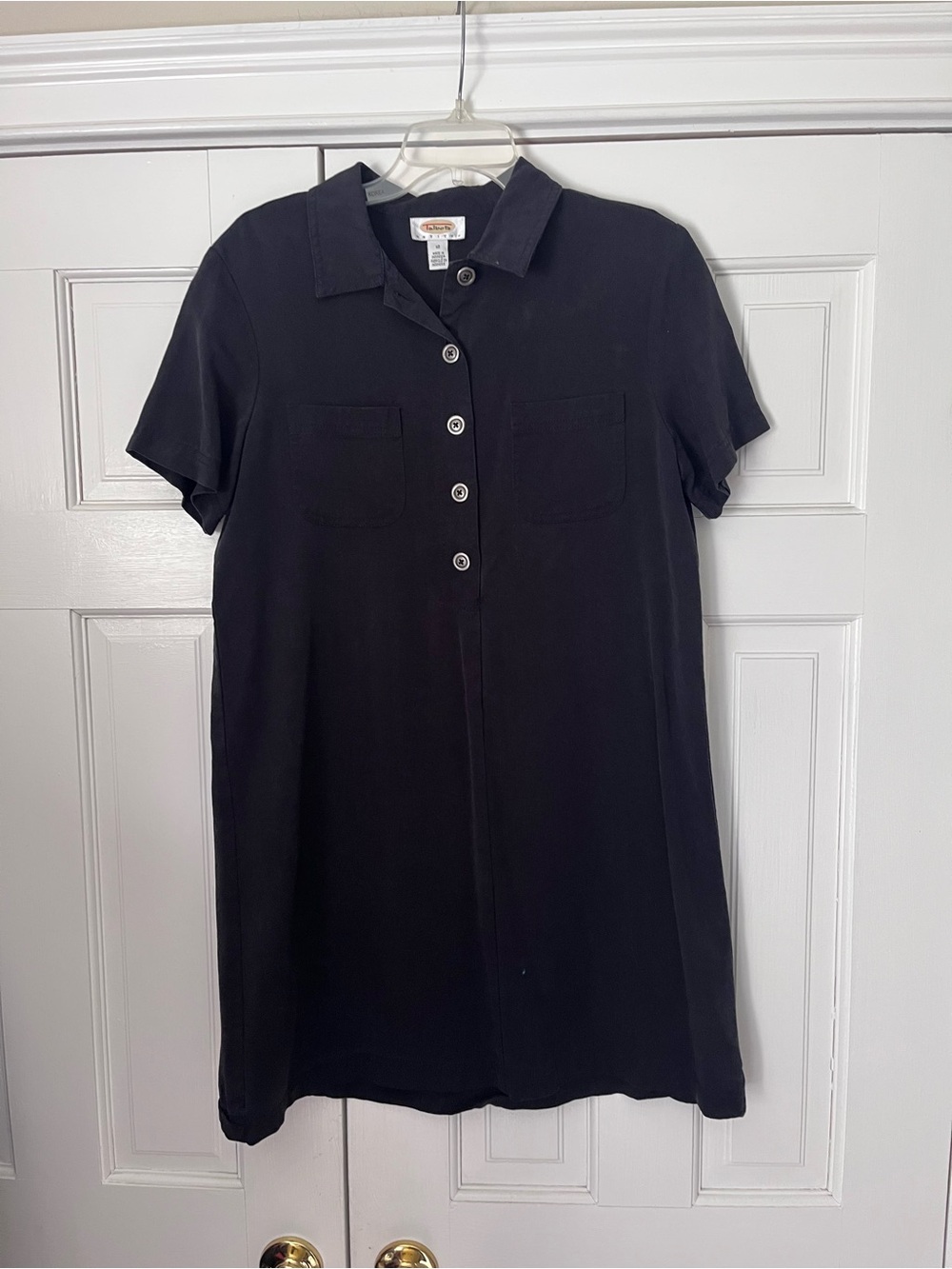 Talbots Tencel Shirt Dress Size 12